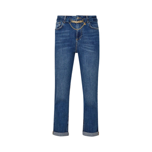 Jeans Donna con risvolto sul fondo Jeans scuro Liu Jo- Francavilla Moda